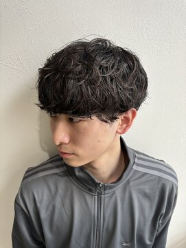 グラフ 立川(Graph.) 無造作ニュアンスツーブロックメンズパーマ