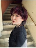 -kanna-♪ 赤みニュアンスマッシュウルフ♪