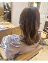 ジップ 土気あすみが丘店(ZIP)&nbsp;ハイライトカラー/細めハイライト/ベージュ/グレージュ/透明感