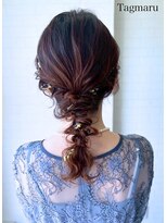 タグマル&nbsp;短めさんの編み下ろし♪金箔アレンジ