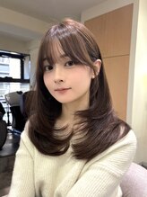 シュガー(Sugar) 耳にかけても可愛いレイヤーカット/顔まわりレイヤー/大阪・梅田