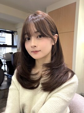 シュガー(Sugar) 耳にかけても可愛いレイヤーカット/顔まわりレイヤー/大阪・梅田