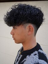 フィフス 栄(fifth)&nbsp;スペインカール×ハイウェイトマッシュで爽やかな印象に