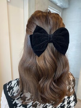 ジーナ 船橋(Zina) 髪質改善＊ロングレイヤーグレーベージュ＊美髪【Zina船橋】