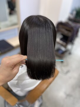 ルート 南堀江(route) 髪質改善ストレート/艶髪/イメチェン/前髪カット/堀江