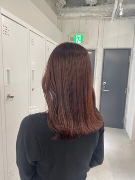 ヌーヴェル(nouvelle) ほんのりピンクラベンダーブラウン