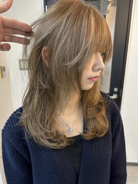 ヴェルデ(Verde) ベージュカラー ミルクティーベージュ ダブルカラー