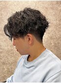波打ちスパイラルパーマ