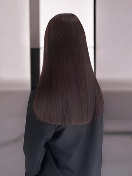 シエル バイ ケンジ 登戸 生田(CIEL by KENJE) ココアブラウン/ブリーチなしカラー/暗髪カラー/透明感/韓国風