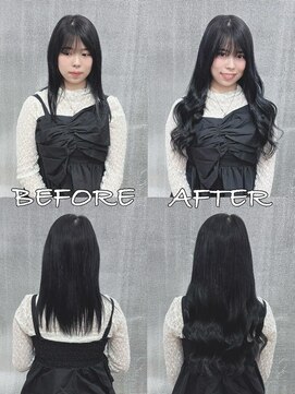 リップ 大阪本店(LIP) 【レミー100%最高級人毛/ロング】シールエクステ60枚