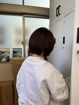 サンド 鹿児島中央(sand) 似合わせショートボブ