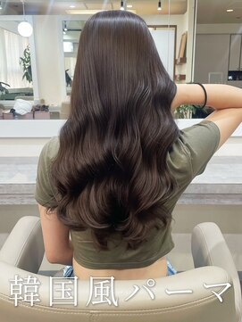 アミー 銀座(Ammy) #韓国風パーマ #コテ巻き風パーマ #ロングパーマ #パーマ