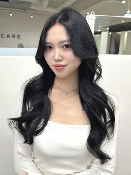 ワンホンレイヤー/ブルーブラック/ケラチントリートメント