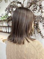 ベルム(Belme)&nbsp;外ハネボブミルクティーベージュハイライト