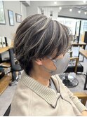 【WAVY】メンズホワイトハイライト