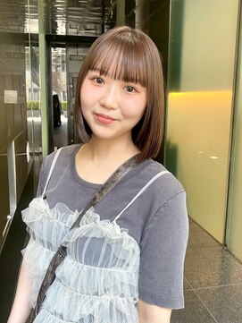 ガリカ 大名(Gallica) <ゲスト>ケアブリーチでやわらかキャラメルベージュ