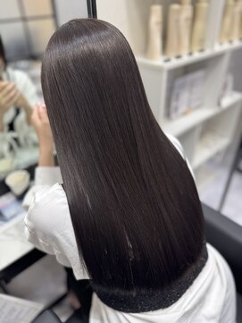 ラムシェール(LamChele) アッシュブラウン×髪質改善