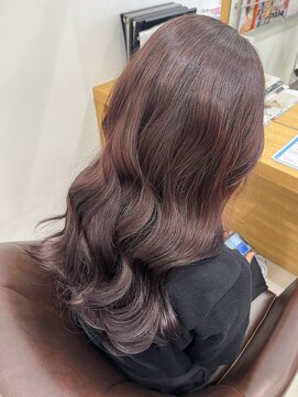 サラビューティーサイト 九大学研都市店(SARA Beauty Sight) 暖色カラー/ワインレッド/ラベンダー/10代20代30代