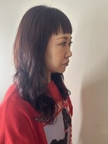 プランタンシエル(printemps CIEL)&nbsp;オン眉×バイオレットローズカラー