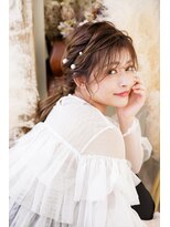 HairSetSalonCHARMER三宮店　【7月上旬OPEN予定】&nbsp;ふわふわ！ローポニーアレンジ