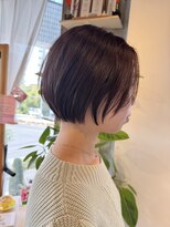 リアン ヘアー(Lien hair)&nbsp;抜け感のあるローポイントショートボブ