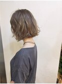 【アフロート小笠原】切りっぱなしジェンダーレスボブ
