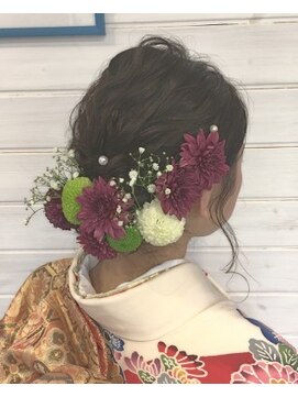 バース ヘアデザイン(Birth hair design) 成人式アレンジ☆