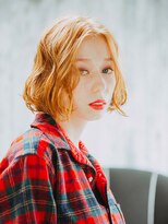 エクファ ヘア リゾート 大津 瀬田店(ex-fa hair resort)&nbsp;【瀬田◆エクファヘアリゾート】ハイトーンミニマムボブ