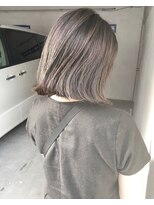ヘアーアンドアトリエ マール(Hair&Atelier Marl)&nbsp;【Marl】アッシュベージュの切りっぱなしボブ♪