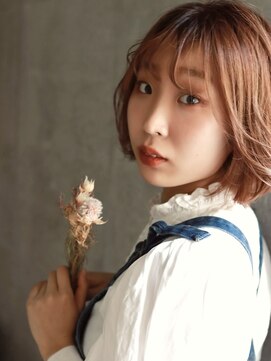 ヘアサロン シロップ(Hair Salon Syrup) [Syrup・山谷慎太郎] 「オレンジメイクの外ハネミディアム」