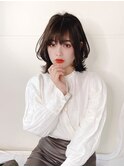 【四ツ橋】ナチュラル外ハネフェミボブ☆