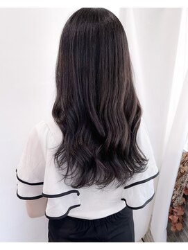 プラグ バイ ネオリーブ(plug by neolive) 大人ガーリー/チョコレート×髪質改善 [髪質改善/縮毛矯正]韓国T