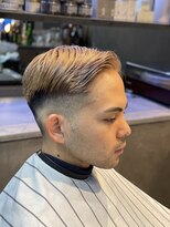 宮崎理容院 オークス店 &nbsp;【メンズ】ハイトーン×サイドパート