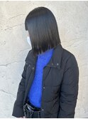 モード系ブラックボブ◆