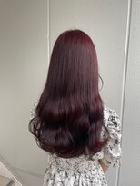 ガリカ シーム(Gallica/SEAM)&nbsp;【桑原雪音】透明感艶髪大人ピンクブラウン/暖色カラー<原宿>