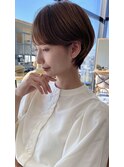 ★小顔補正立体カットナチュラルカール薄めバング