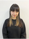 インナー抜きっぱなしハイライト