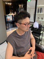 アイズ 海老名(AIZU) スウィングアップバングジェットモヒカンフェードカット骨格矯正