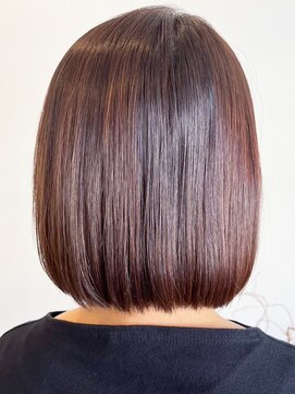 レポヘアー(Repos hair) 20代30代40代大人可愛い髪質改善カラーココアブラウン透明感