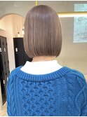 ミルクティーベージュダブルカラーインナーカラーケアブリーチ