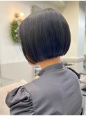 【ミニボブ】ナチュラルボブ/ストレートボブ/ショートボブ