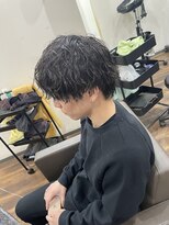 ヘアープロポーザー ラグ(hair proposer Leggu)&nbsp;大分メンズ/波巻きパーマ/大分メンズヘア/刈り上げなし