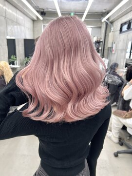 リノート バイ エゴル 名古屋(LINOET by ENGOL) 【LINOET 名古屋】佐藤まいら　ホワイトピンク