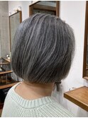 ショートボブ　大人ショート