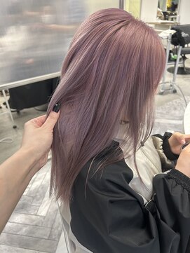 ゼスト 八王子店(ZEST) ブリーチ2回から/ペールピンク【古沢みはる】