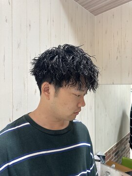 ソワン ドゥ ブレス 立花店(soin de brace) ツイストスパイラルパーマ/波巻きツイストスパイラル