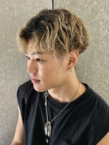 ニアウ 太田店(Niau)&nbsp;ツイストスパイラルパーマ波巻きスパイラルパーマメンズパーマ