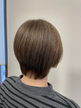 ヘアー ローズ(hair ROSE) 軽やかでニュアンシーなショートボブ/谷津/津田沼