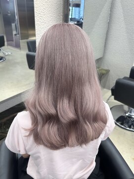 ペレ 栄店(PELE) 前髪/アンブレラカラー/こなれミディ/イメチェン/ウェーブパーマ