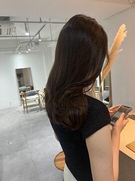 2195ヘアー 世田谷代田(2195hair) 地毛風カラー/韓国風磨き/髪質改善/くすみベージュ